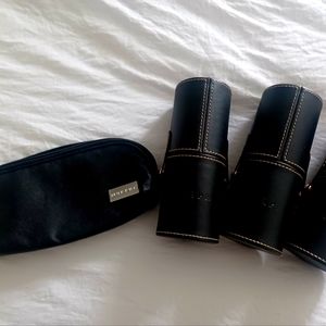 1 Morphe makeup case and 3 brush holders